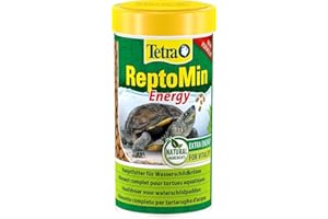 Tetra – ReptoMin – Energy – Nourriture pour tortues – Nourriture de qualité supérieure équilibrée, riche en nutriments avec krills et crevettes – 250 mL