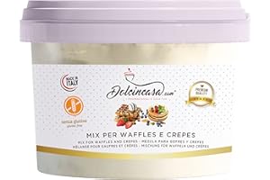 Dolcincasa.com Preparado para gofres, crepes y tortitas Preparado para gofres, crepes y tortitas sin gluten 500 g