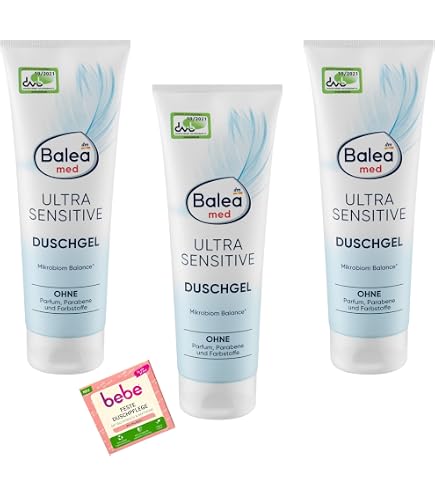 Balea Med Ultra Sensitive Waschgel, ohne Parfum und Parabene, mit Panthenol  und Bisabolol 150 ml : Amazon.de: Kosmetik