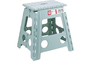 Relaxdays Fällbar pall vikbar, campingpall, stor badpall, upp till 150 kg