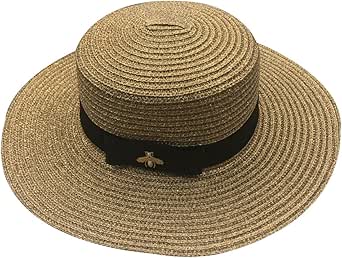 Bee decor straw hat Clearance