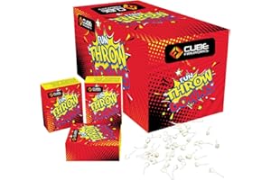 Cube Fireworks - Fun Throw Downs - (2000 Fun Snaps) Fun Snaps Suitable for Any Celebration - Birthdays, Parties, Gathering - Elite Party Supplies UK - 40 x 50 Pack - Category F1