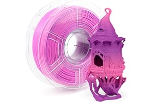 ‎ISANMATE iSANMATE PLA+ Filament 1.75mm, Matt Rosa Violett PLA Plus Filament 1.75, Zähes PLA Plus 3D Drucker Filament, Maßgenauigkeit +/- 0.02mm, 1 kg Spule