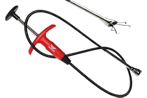 ALKAN Pince à griffes flexible 2 en 1 - Outil de préhension (système de pression à ressort) avec anneau magnétique - 94 cm - Extra long