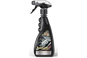 Exklusiv Chemie® Cockpit Cleaner Mat Effet | Voiture d'entretien du Poste de Pilotage | Nettoie et entretient Le Tableau de Bord et Les Surfaces en Plastique | 500 ML