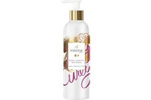 Pantene Pro-V Crema de Peinar para Rizos con Movimiento Nutritiva y Protectora Frente Al Calor, con Aceite de Coco, 235 ml