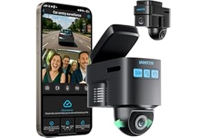 LAMTTO 4G LTE Cellulaire Caméra Sécurité Voiture Antivol, GPS Tracker pour Surveillance Véhicules, Alarmes instantanées Via Stockage Cloud, Live Vue en Direct Distance, Dashcam pour Flottes & Famille