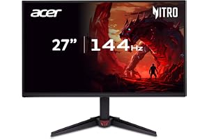Produktbild: Acer Nitro VG270UP6 Gaming Monitor 27 Zoll (68,6 cm) WQHD, 144Hz | 27 Zoll (68,6 cm Bildschirm) WQHD, 144Hz, 1ms(VRB), HDMI 2