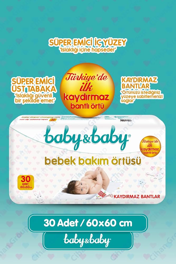 Baby & Baby Kaydırmaz Alt Değiştirme Örtüsü