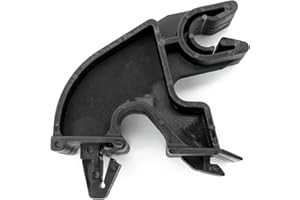 VVO Fasteners- Clips en Plastique Noir. Pour Support de vérin de capot ou de tige de maintien. Compatible avec Vauxhall Corsa, Meriva, Tigra