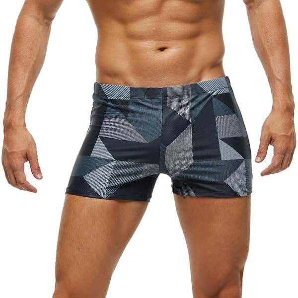 Mauro Kane Zwemslip voor Heren Zwembroek Slip met Verstelbaar Trekkoord Trand Surfen Zwemmen Heren Badkleding Zwembrief