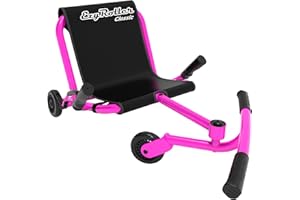 Ezyroller Classic Kinder Go Kart Drift Trike für 4 bis 14 Jahre | Gokart Dreirad bis 70 kg | Kinder Fahrzeuge für draußen 1 Sitzer, bis 70 kg belastbar | Tretfahrzeug (pink)