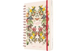 Grupo Erik Frida Kahlo Diary 2024-2025 | Back To School 12 Months A5 Academic Diary 2024-2025 Week To View | August 2024 - July 2025 | Mid Year Diary 2024-2025 With Stickers | Cute Planner