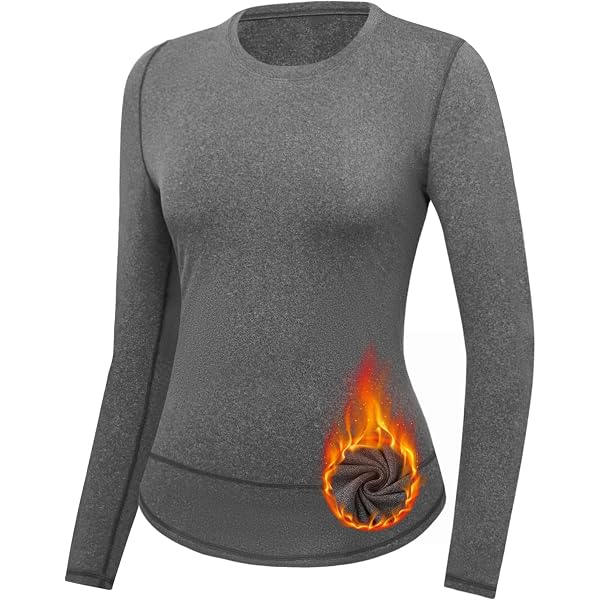 Maglia termica da donna in pile da corsa, con cerniera a un