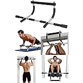 Telvesse Door Pull-Up Multifunctional Shuttle Snapping Barfix Tool Iron Rod Chin Up Pull Up Iron, Telvesse