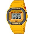Casio G-Shock Watch - DW-5610Y-9DR Clear Dial, Yellow Band