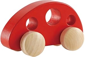 Hape Mini Coche de Madera | Juguete Educativo para Niños Pequeños | Vehículo de Juguete para +10 Meses