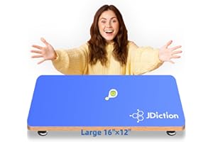 JDICTION Resin Leveling Table for Epoxy - 16''x 12'' Resin Leveling Board Nonstick Surface, Adjustable Height & Angle Feet, Multipurpose No Installation Required Board for Crafting & Art