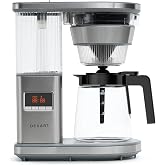 ماكينة صنع القهوة Dexart MD-5201T BrewMaster ذات الفلتر عالي الحرارة، باللون الرمادي