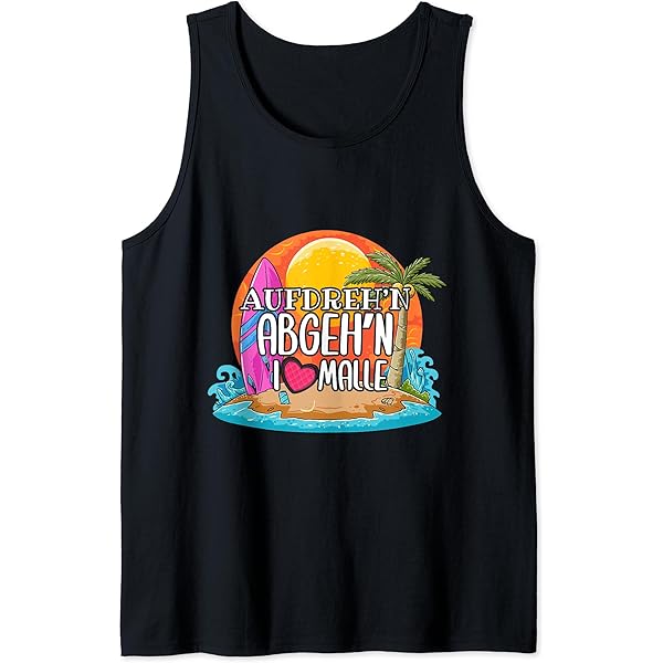 Malle Party Crew Tank Top - Mallorca Urlaub Spruch