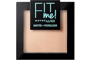 Maybelline Matte Setting Powder, Fit Me! Matte & Poreless Translucent Setting Powder, Oil Control, Blends Smoothly & Evenly, Natural Finish, Long Wearing, Pore Minimizing, 105 Natural