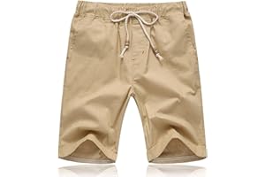 JustSun Short Homme avec Poche Respirant Léger
