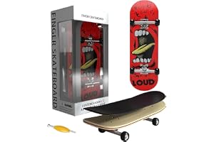 LIULINY Finger skateboard, mini fingerboard skate av lönnträ