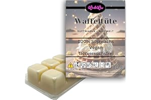 WonderWax Duftwachs Wax Melts für Duftlampe, 6 Würfel Duftmelt Wachsmelt Sojawachs Duftwachs Würfel für Raumdüfte, Wachs Duftöl Winter Indoor Schmelzen für Aromalampe Waffeltüte