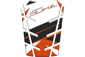 GREATEST SELLER Tankpad aus Kunstharz, 3D-Effekt, kompatibel mit K.T.M. Duke 390 v1