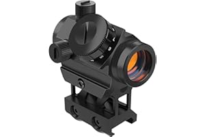 Feyachi RDS-25 Red Dot Softair 4MOA 1x22 mm Red Dot Mirino Tattico Mirino Softair per Montaggio su Guida 20mm/22mm Weaver/Picatinny