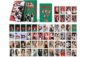 SAMSHINE Kpop Girl Group ITZY Lomo Cards, 55 pezzi ITZY Photo Cards ITZY RINGO Album Carte ITZY 2023 Lomo Kpop Album ITZY Set di biglietti fotografici per fan (IT-ringo)