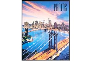 Grupo Erik: Album fotografico New York | Album foto 13x18 con 96 tasche e copertina flessibile, Album Fotografico 13x18 100 foto, Album foto 13x20, Foto 12x18 o Foto 13x19