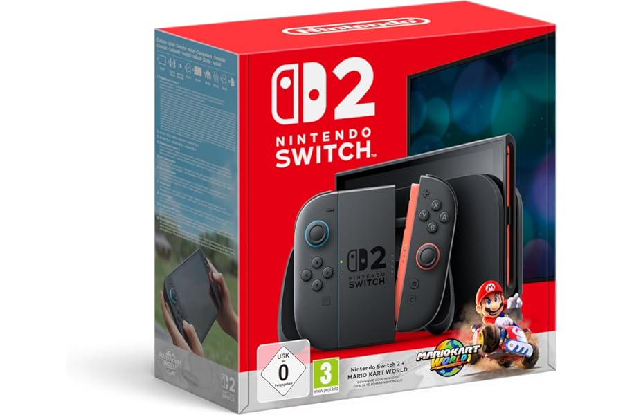 Console Nintendo Switch 2 + Mario Kart World (Gioco digitale incluso)