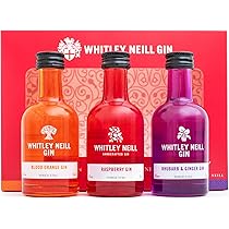 Whitley Neill Gin Gift Set - Flavoured Alcohol Miniatures, 3x 5cl Blood Orange, Raspberry, Rhubarb & Ginger, Gin Gifts For Women, Men, Birthday, Alcohol Gift Set - Gifts For Her, Valentines Day - View #10
