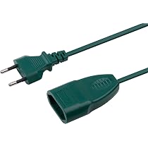Rallonge Euro 3 M Blanc - Câble Souple, IP20, 2.5A - Pour Lampe, Radio, Petits Appareils - 5
