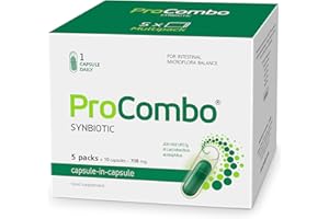 ProCombo Prеbiotic & Prоbiotic for Gut Health 200 Billion CFU, 50 Capsules