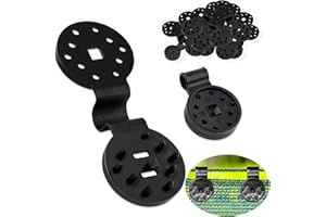 ATSMOCE Kunststoff Clips für Schutztuch Mit Öse, Abnehmbar Wiederverwendbare Sonnenschutznetz-Kunststoff Clips, für Sonne Schatten Netz, Garten Netting (80 Pcs)