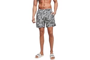 URBAN CLASSICS Bañador Hombre Bermudas Cortos, Shorts de Baño para Natación, Secado Rápido para Vacaciones, Disponible en muchas Variantes, Tallas XS - 6XL
