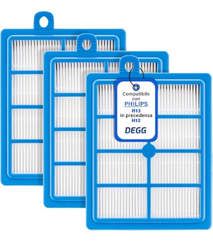 Filtro HEPA (H12) adatto per Philips FC9110/09 Specialist