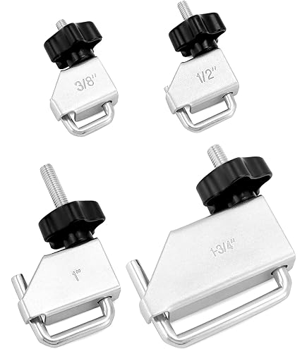 JUMPLAWN Schlauchklemmen 10er-Set Metall - Für Labor Experimente