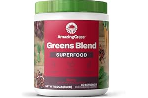 Amazing Grass Berry Green SuperFood Powder, 0.24 kg
