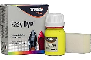TRG The One - Tinte para Calzado y Complementos de Piel | Tintura para zapatos de Piel, Lona y Piel Sintética con Esponja aplicadora | Easy dye, 25 ml