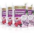 Twinings Superblends Immune Support Tea - Blackcurrant, Raspberry & Elderberry Herbal Tea Infusion with Echinacea Root & Vitamin D, 80 x Biodegradable Tea Bags
