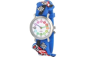 CHAOTECHY Kinder Armbanduhr für Mädchen und Jungen,gut lesbar, um ganz leicht zu Lernen, die Uhr zu lesen