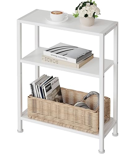 HOMCOM bijzettafel 51 cm x 51 cm x 60 cm