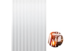 BELIHOME Wig Schweißdraht, 50 Stück WIG Alu Schweißdraht Schweißstäbe 2mm Alu Schweißdraht WIG Schweißstäbe Niedrigtemperatur für Stahlwerk (30cm)