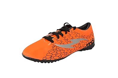 orange football trainers