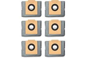 eufy 6-Pack Large Capacity Dust Bags Compatible with X10 Pro Omni Robot Vacuum and X8 Pro with Self-Empty Station