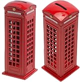 Telefon Kul&uuml;besi Metal Kumbara İngiltere Londra 18cm