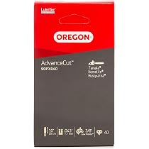 3 Stück Oregon Sägeketten 91PX040E – 3/8 Zoll, 1,3 Mm, 25 Cm, 40 Glieder Inkl. Box